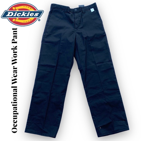 Dickies Other - 🌟Host Pick🌟 Dickies Black Chino Occupational Work Pant Size 32 x 32
